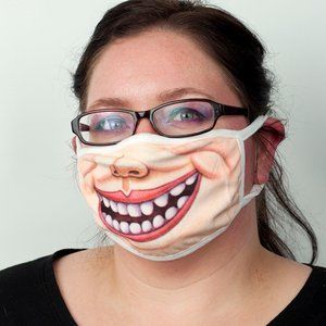 Laughing Face Washable face mask